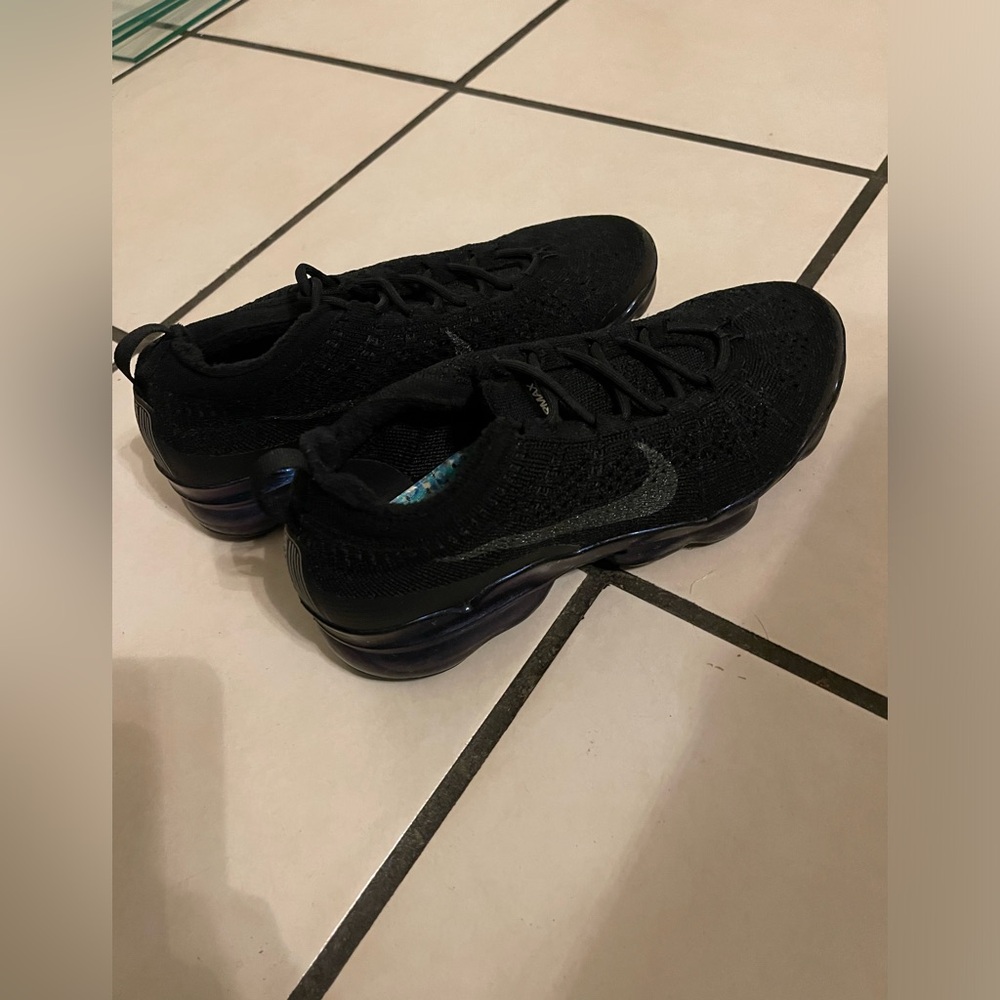 Nike Black and Purple Sneakers